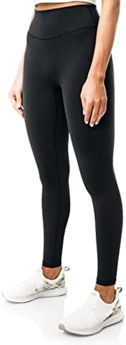 Kamo Fitness Serenity No Front Seam Leggings 25" Inseam Yoga Pants High Waisted Soft Workout Tights