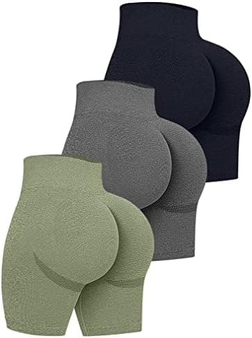 A Bootylicious Boost for Your Workout: OQQ Women's 3 Piece High Waist Worko