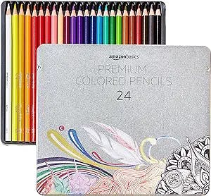 Get Your Art Game On with Amazon Basics Premium Colored Pencils!